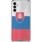 Slovakia Flag Distressed Galaxy A13 5G Clear Case